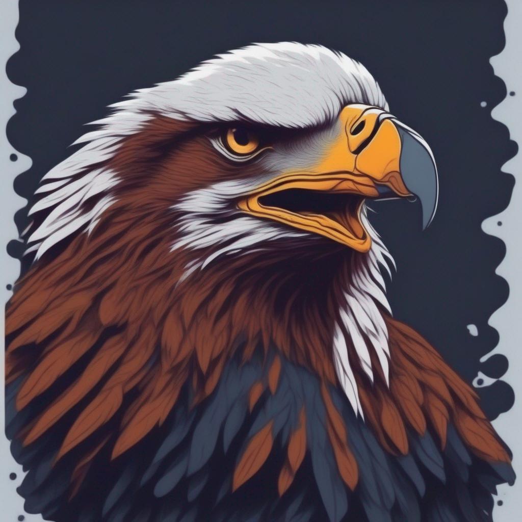 Regal Gaze: The Majestic Eagle Portrait